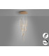 Colette Cluster Pendant Ceiling 14 Light Rose Gold LED 3000K Dimmable-7