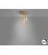 Colette Cluster Pendant Ceiling 9 Light Rose Gold LED 3000K-6
