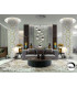 Sphere Cluster Pendant Ceiling 14 Light Chrome LED 3000K Dimmable-2