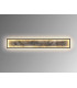 Stone 100cm Integrated LED Wall Lamp Black 3000-6000K-3
