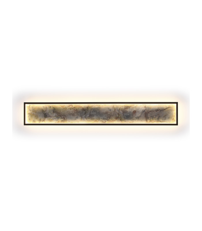 Stone 100cm Integrated LED Wall Lamp Black 3000-6000K-6
