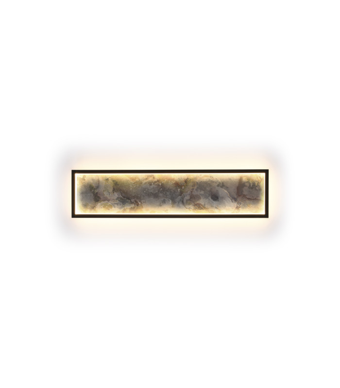 Stone 60cm Integrated LED Wall Lamp Black 3000-6000K-6