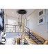 Colette Cluster Pendant Ceiling 14 Light Rose Gold Matt Black LED 3000K Dimmable-1
