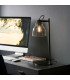 Urban Desk Task Lamp Smokey Grey Tinted Glass & Black Chrome Plate E27-2