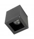 1 Light Outdoor Surface Mounted Ceiling Light Urban Grey IP54, GU10 - 1
