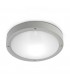 1 Light Outdoor Aluminium Ceiling Light Grey IP65, E27 - 1