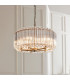 Orchid Dome Pendant Ceiling Light Clear Glass E27 or B22-4