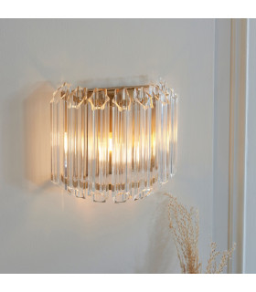 Carnation Dome Pendant Ceiling Light Clear Glass E27 or B22-2