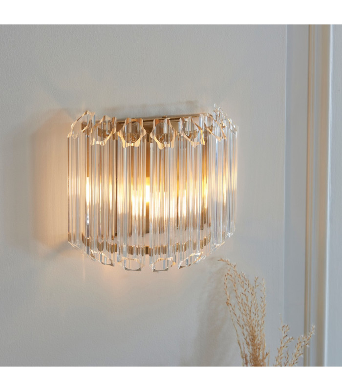 Carnation Dome Pendant Ceiling Light Clear Glass E27 or B22-2