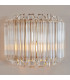 Carnation Dome Pendant Ceiling Light Clear Glass E27 or B22-3