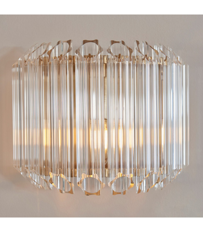 Carnation Dome Pendant Ceiling Light Clear Glass E27 or B22-3