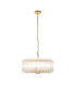 Orchid Dome Pendant Ceiling Light Clear Glass E27 or B22-8