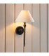 Thornton Outdoor Wall Lantern Matt Black & Clear Glass E27-5