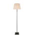 Ashcroft Ribbed Dome Pendant Ceiling Light Brushed Aged Brass Plate & Clear Ribbed Glass E27-1