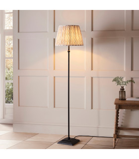 Ashcroft Ribbed Dome Pendant Ceiling Light Brushed Aged Brass Plate & Clear Ribbed Glass E27-2
