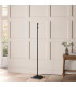 Ashcroft Ribbed Dome Pendant Ceiling Light Brushed Aged Brass Plate & Clear Ribbed Glass E27-7