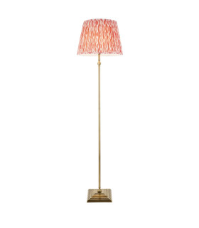 Ashcroft Dome Wall Lamp Brushed Aged Brass Plate & Clear Glass E14-1