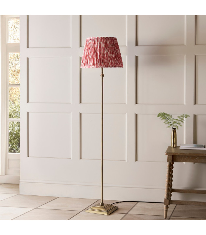 Ashcroft Dome Wall Lamp Brushed Aged Brass Plate & Clear Glass E14-3