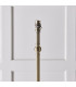 Ashcroft Dome Wall Lamp Brushed Aged Brass Plate & Clear Glass E14-5