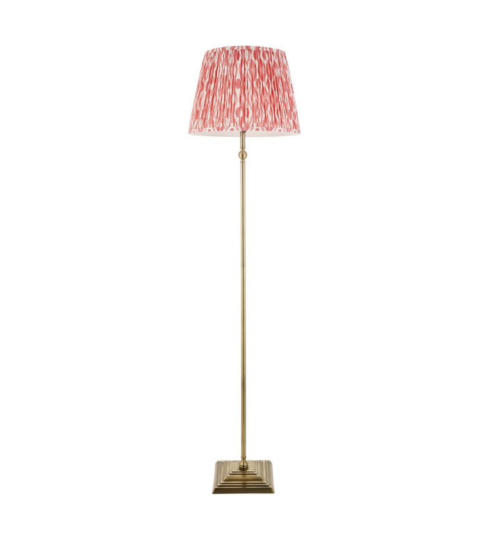 Ashcroft Dome Wall Lamp Brushed Aged Brass Plate & Clear Glass E14-8