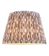 Ashcroft Ribbed Dome Wall Lamp Brushed Aged Brass Plate & Clear Ribbed Glass E14-7
