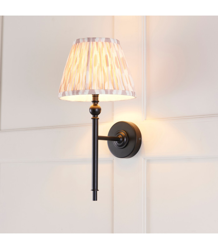 Travi Slim Pendant Ceiling Light Natural Travertine Vintage Brass & Clear Glass E27-4
