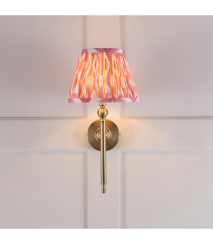 Travi Slim Pendant Ceiling Light Dark Brown Emperador Marble Vintage Brass & Clear Glass E27-3