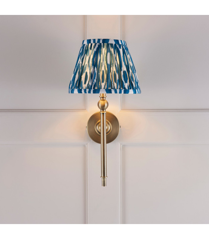 Travi Slim Pendant Ceiling Light White Volakas Marble Vintage Brass & Clear Glass E27-3
