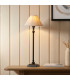 Travi Wall Lamp Natural Travertine Vintage Brass & Clear Glass E14-2