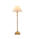 Travi Wall Lamp Dark Brown Emperador Marble Vintage Brass & Clear Glass E14-1