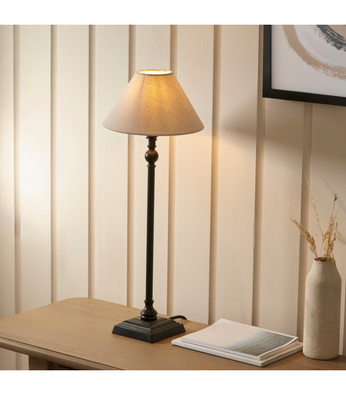 Travi Wall Lamp Natural Travertine Vintage Brass & Clear Glass E14-3