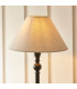Travi Wall Lamp Natural Travertine Vintage Brass & Clear Glass E14-4