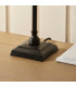 Travi Wall Lamp Natural Travertine Vintage Brass & Clear Glass E14-5
