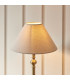 Travi Wall Lamp Dark Brown Emperador Marble Vintage Brass & Clear Glass E14-4