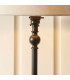 Travi Wall Lamp Natural Travertine Vintage Brass & Clear Glass E14-6