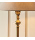 Travi Wall Lamp Dark Brown Emperador Marble Vintage Brass & Clear Glass E14-5