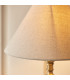 Travi Wall Lamp Dark Brown Emperador Marble Vintage Brass & Clear Glass E14-6