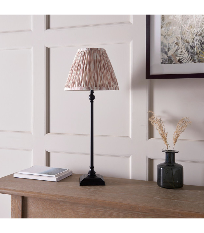Travi Ribbed Slim Pendant Ceiling Light Natural Travertine Vintage Brass & Clear Ribbed Glass E27-5