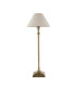 Travi Wall Lamp Dark Brown Emperador Marble Vintage Brass & Clear Glass E14-9