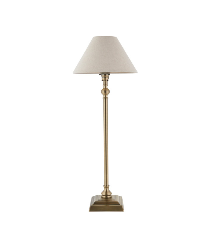Travi Wall Lamp Dark Brown Emperador Marble Vintage Brass & Clear Glass E14-9