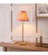 Travi Ribbed Slim Pendant Ceiling Light Dark Brown Emperador Marble Vintage Brass & Clear Ribbed Glass E27-2