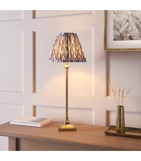 Travi Ribbed Wall Lamp White Volakas Marble Vintage Brass & Clear Ribbed Glass E14-2