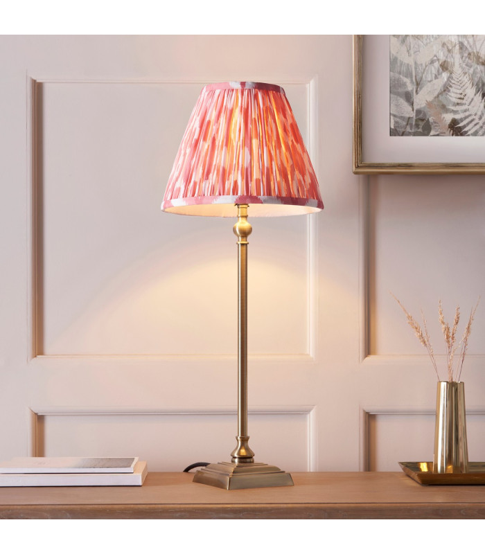 Travi Ribbed Slim Pendant Ceiling Light Dark Brown Emperador Marble Vintage Brass & Clear Ribbed Glass E27-3