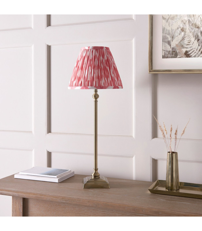 Travi Ribbed Slim Pendant Ceiling Light Dark Brown Emperador Marble Vintage Brass & Clear Ribbed Glass E27-5