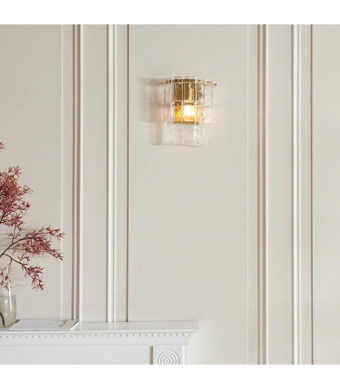 Eltham Clear Glass Brushed Aged Brass Plate Pendant Light with Black Braided Flex Camellia B22-2