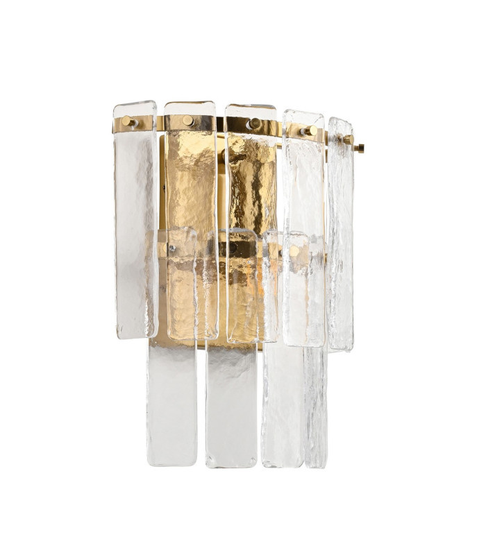 Eltham Clear Glass Brushed Aged Brass Plate Pendant Light with Black Braided Flex Camellia B22-9