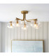Rise Vintage Brass Finish Table Lamp with Pearl Grey Fabric Ikat Shade 16cm E14-3
