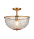 Grosseto Multi Arm Pendant Ceiling Light Satin Brass Plate & Gloss White Glass 10x G9-1