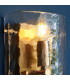 Ascoli Wall Lamp Antique Brass Plate & Clear Cut Glass 2x E14-7