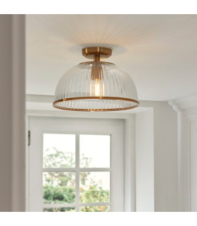 Grosseto Multi Arm Pendant Ceiling Light Black Chrome Plate & Smoked Mirror Glass 10x G9-2